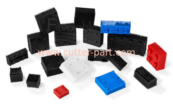 의복 직물 절단기 기계에 사용되는 나일론 많은 강모 솔 강모 구획